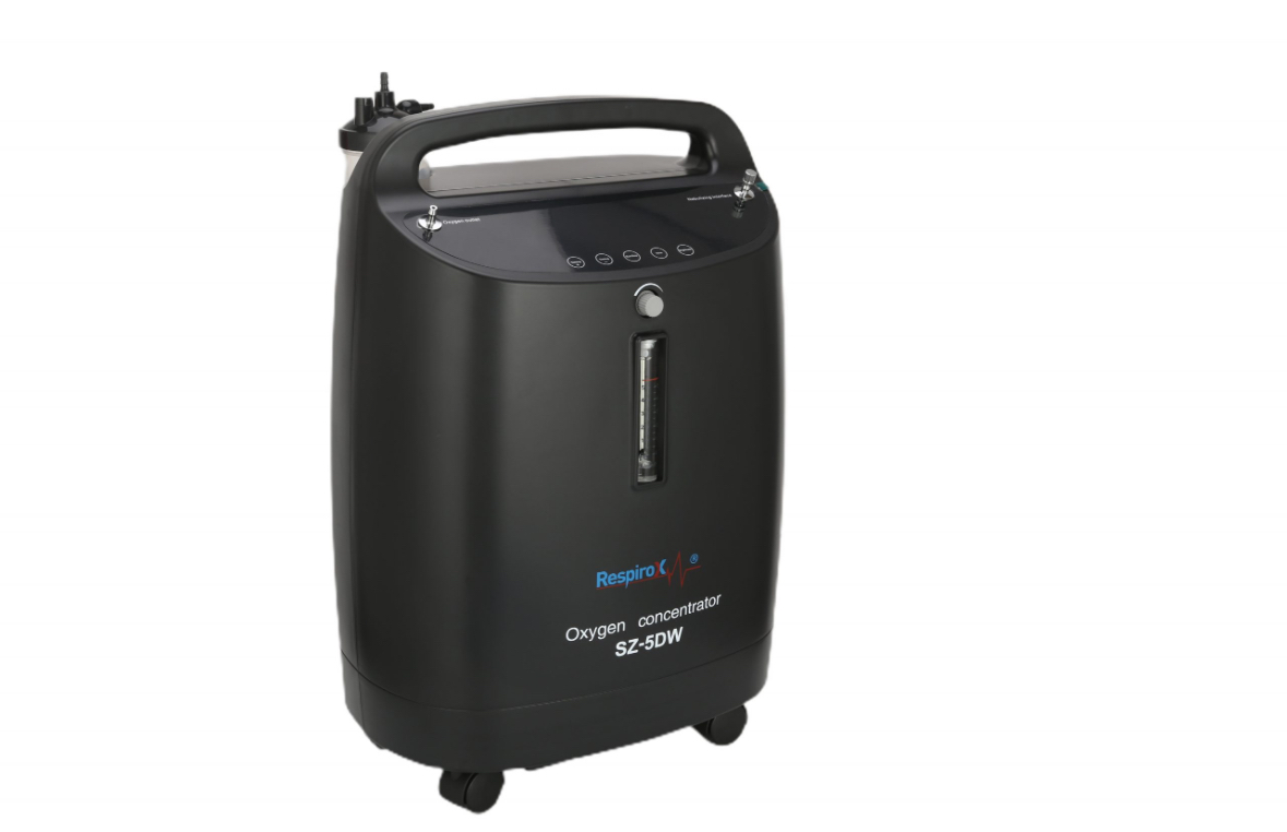 Respirox Elektrikli Oksijen Cihazı - Sz-5Dw Türkçe Konuşan Nebülizatörlü - 5 Litre